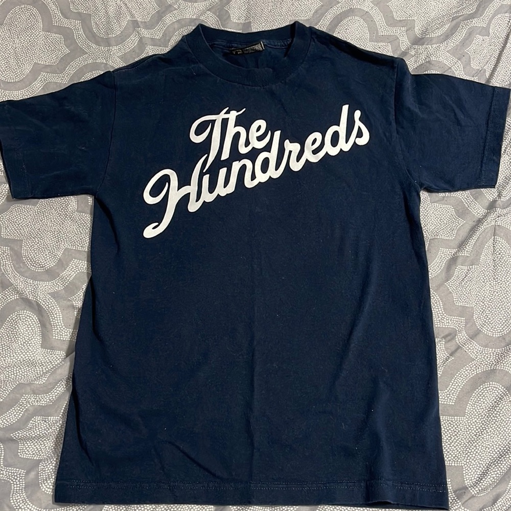 SMALL THE HUNDREDS Navy Blue tee